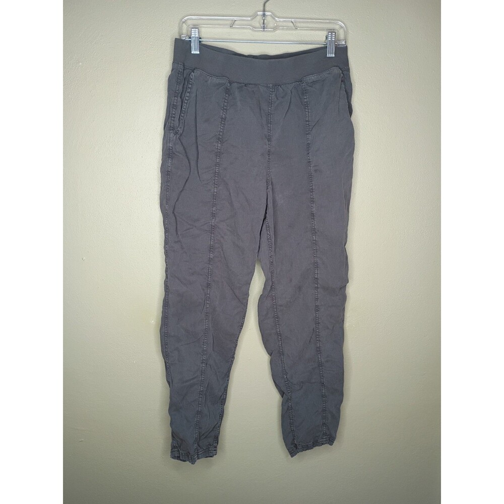 Faherty Arlie Day Pants In Gray Women's Size Medium Tencel/Linen/Cotton